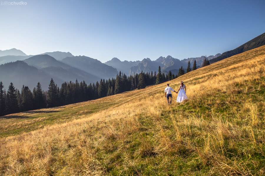 plener ślubny Zakopane