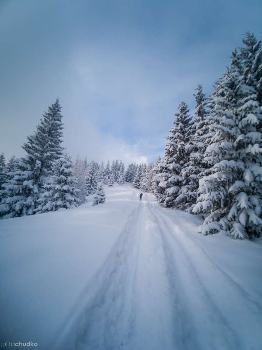 Człowiek w górach, fotograf zakopane 