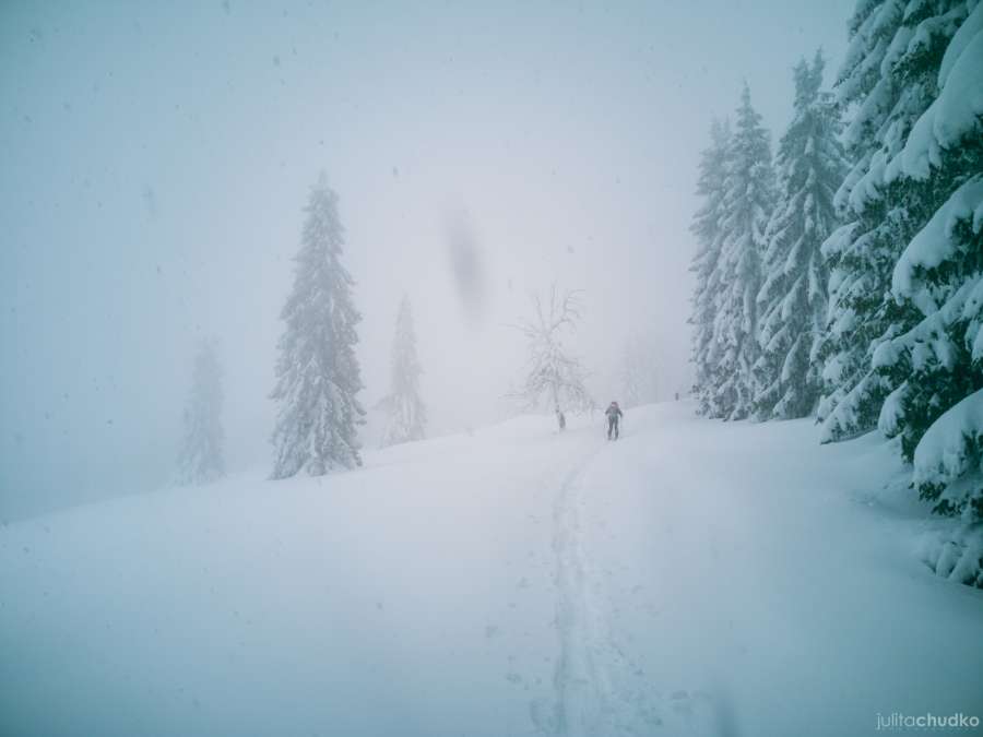 Człowiek w górach, fotograf zakopane 