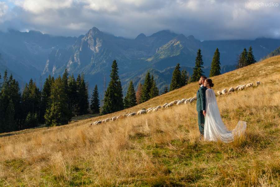 Plener ślubny, zakopane, tatry, rusinowa polana 