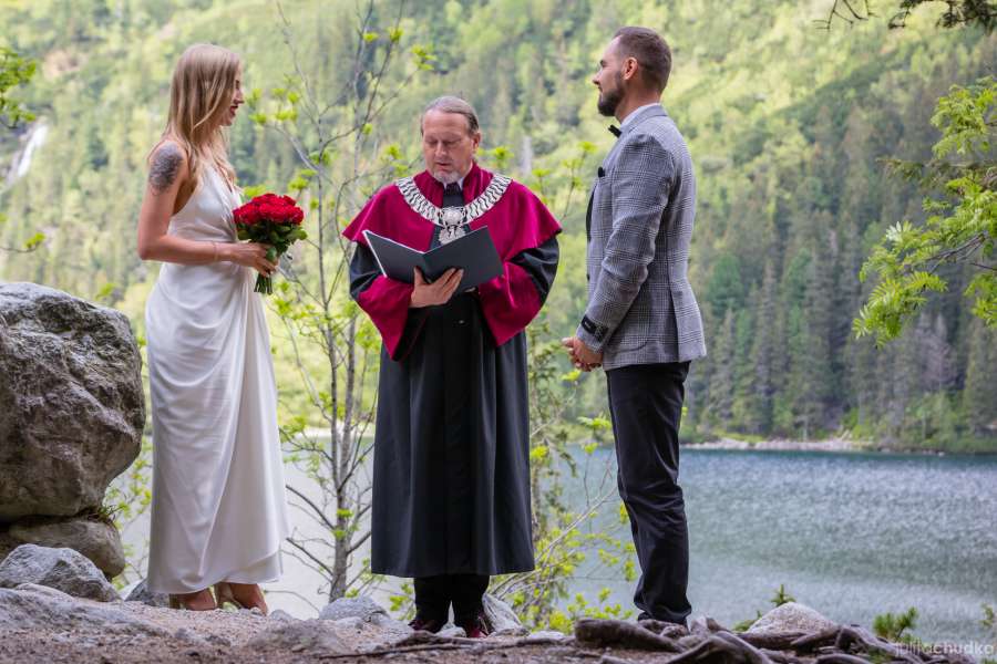 Reportaż ślubny, zakopane, ślub, morskie oko